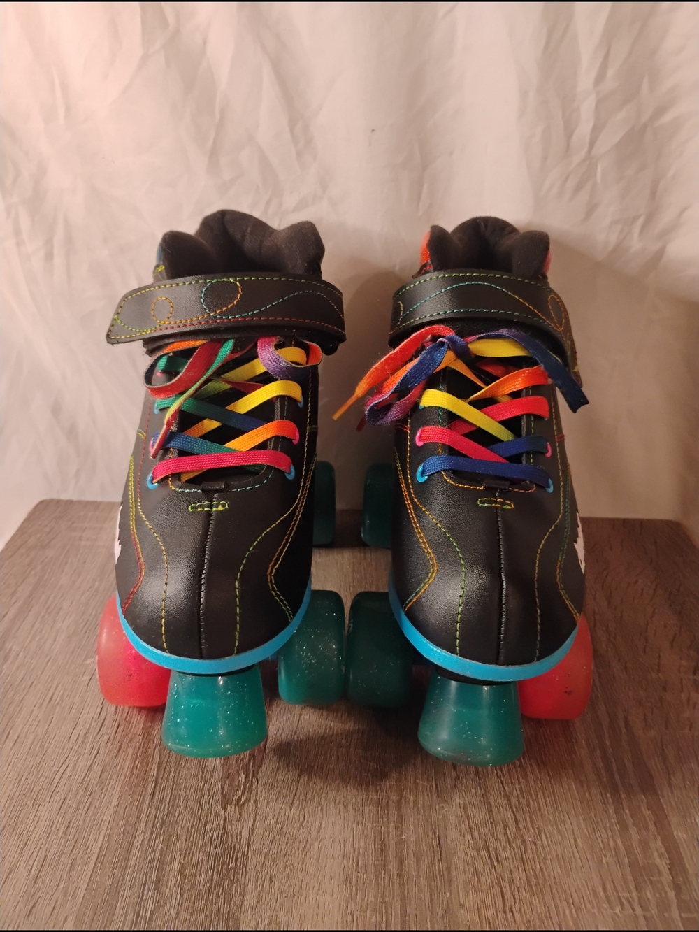Crazy Dream Rainbow Roller Skates